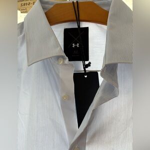 Under Armour Made in Italy Premium Button-Down Shirt XL New with Tags